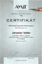 CERTIFIKÁT programátora 2011